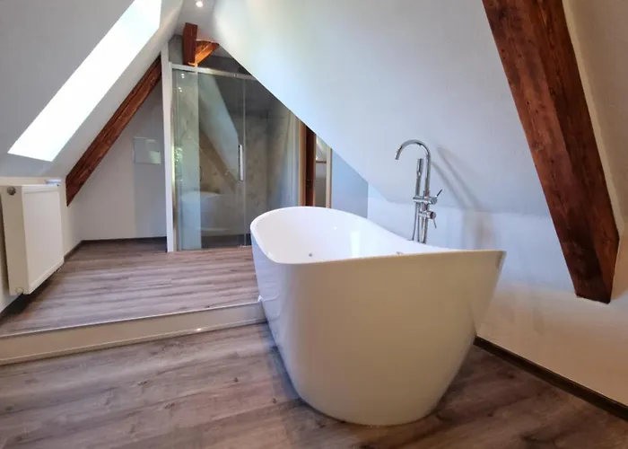 Klimaanlage, 5 Sterne Bahnhoftraum, Neu Zubuchbares Event, 333 Qm, 1200qm Garten, Virtueller Rundgang, Dachterrasse, Whirlpoolbadewanne Braunfels